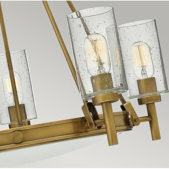 mid century vintage klasszikus bronz sargarez csillar elegans luxus nagymeretu nappali vilagitas lampa uvegburas hampton style 34.jpg